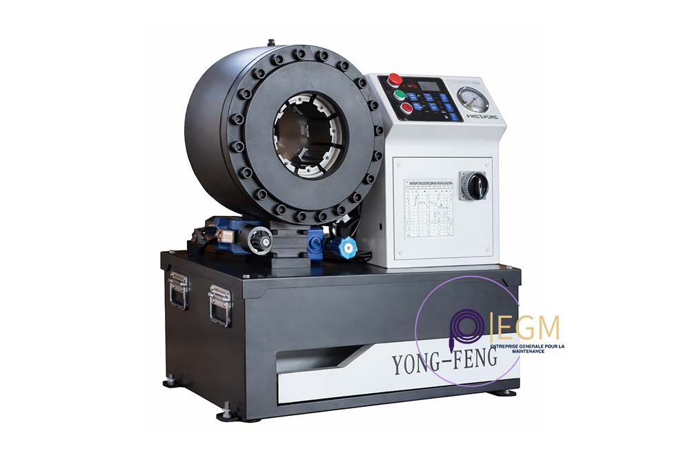 Machine de sertissage hydraulique pour flexibles