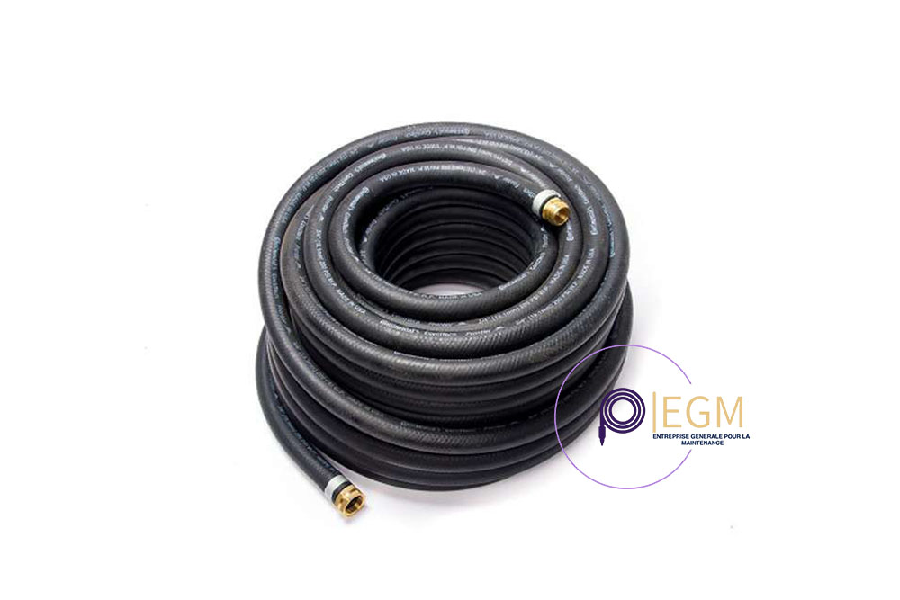 Flexible hydraulique haute pression avec raccords sertis